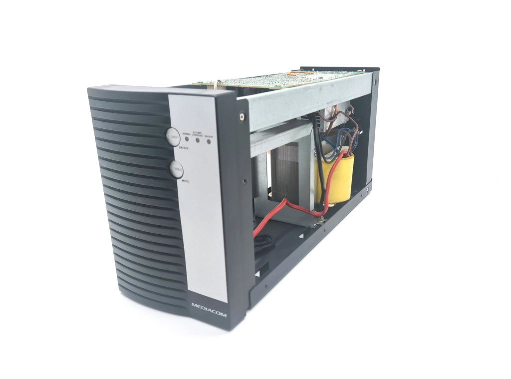 Gruppo di Continuità Mediacom ME-UPS1500 Stabilizzatore PC Schermo NAS Server - Usato privo di BATTERIE e SUPPORTI Interni