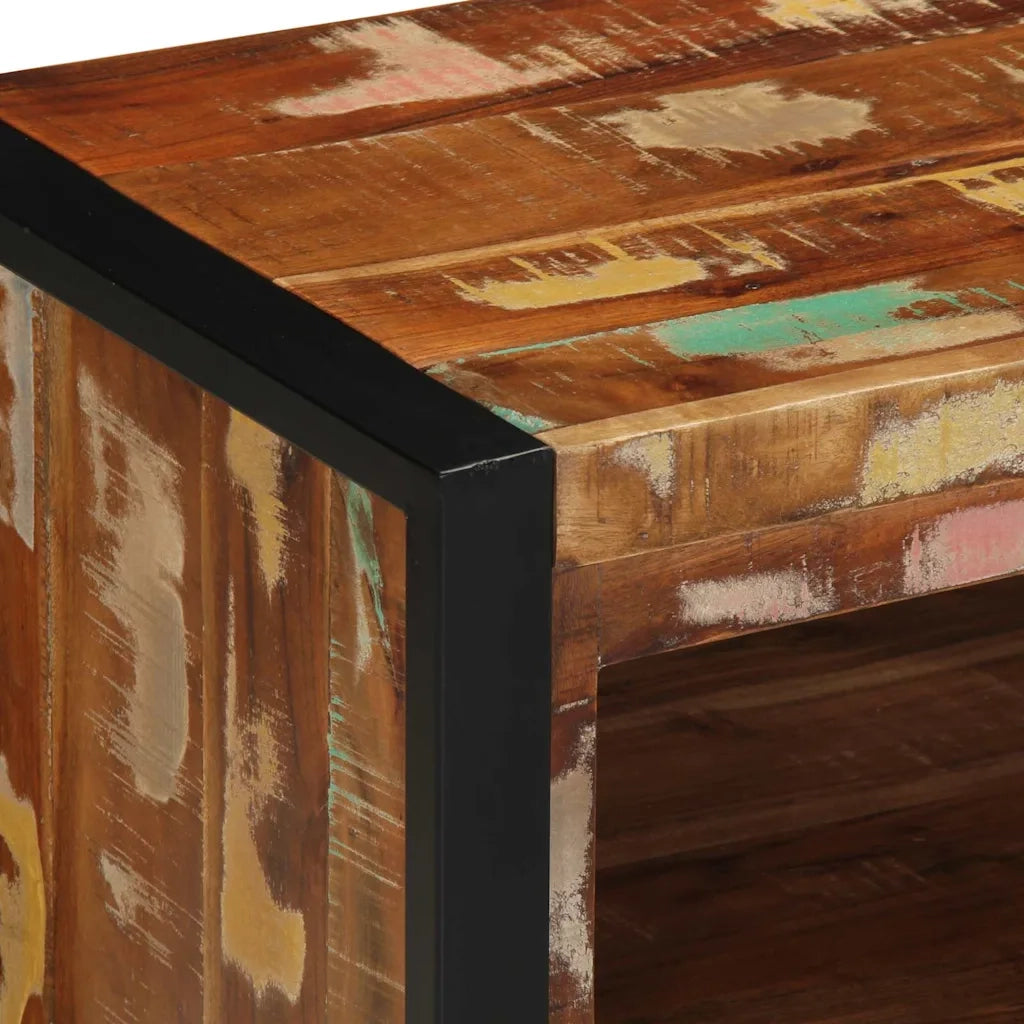 Panca per scarpe Multicolore Legno massello di recupero 4013602