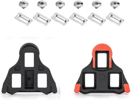 Cleat per Bicicletta da Corsa | Con Presa Optima | Compatibile con SPD (SH-10/SH-11/SH-12) Sistema di Cleat
