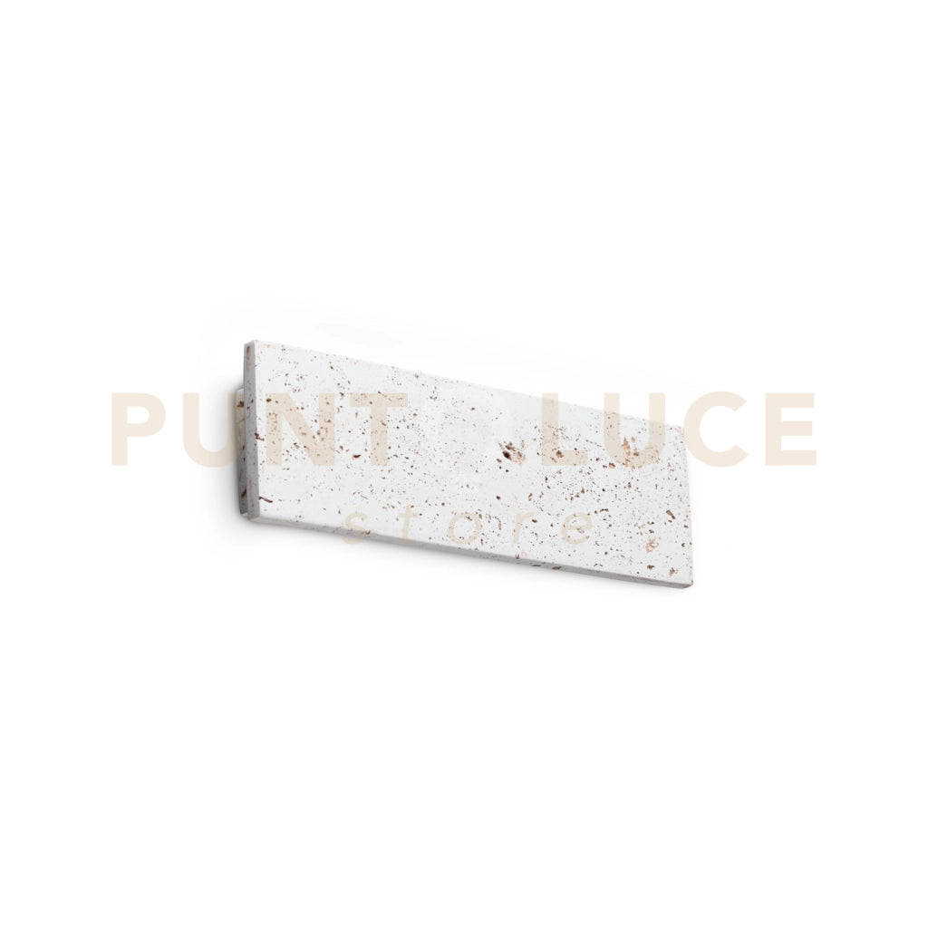 ZIG ZAG SQUARE APPLIQUE LED SMD 12,5 W On-Off 1300 lm 3000 K CEMENTO 290 x 50mm