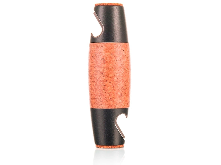 Apribottiglie trick stick vacuvin in metallo con inserto in sughero cm 3x9,2 h
