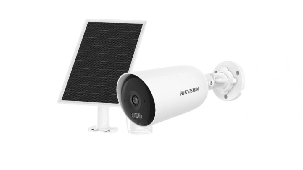 Hikvision DS-2CFS04/4G Telecamera 4G Solare 4MP AOV 24/7 AI Persona Veicolo Batteria 9000mAh