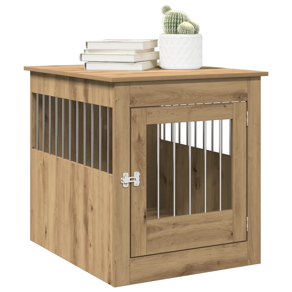 Gabbia Cani Arredamento Rovere Artigianale Legno Multistrato 857646