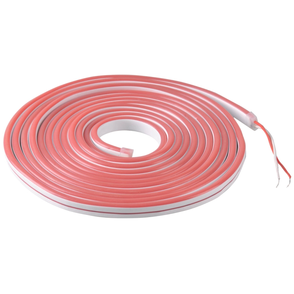 Striscia LED Neon 24V 5m Arancione IP65 Polux da esterno