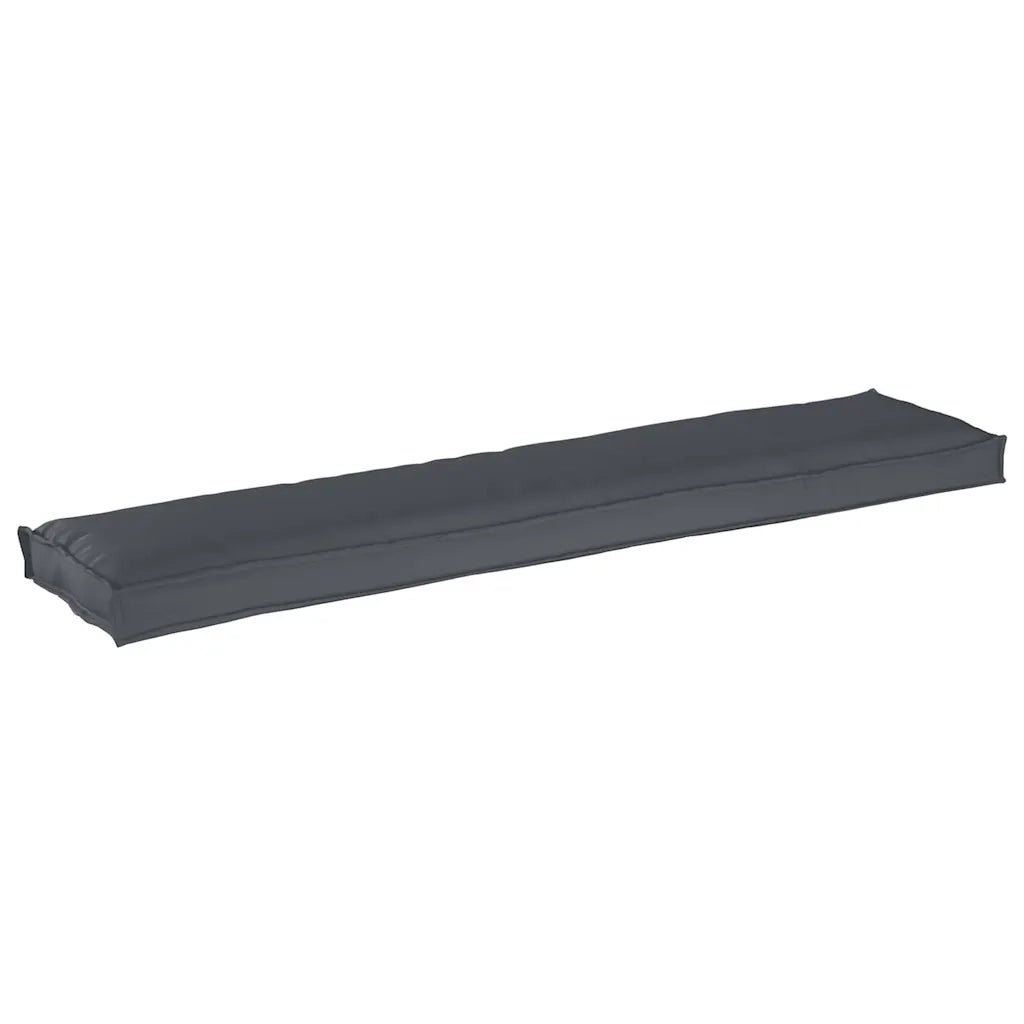 Cuscino per pallet Antracite 180 x 40 x 8 cm Tessuto Oxford 42001668