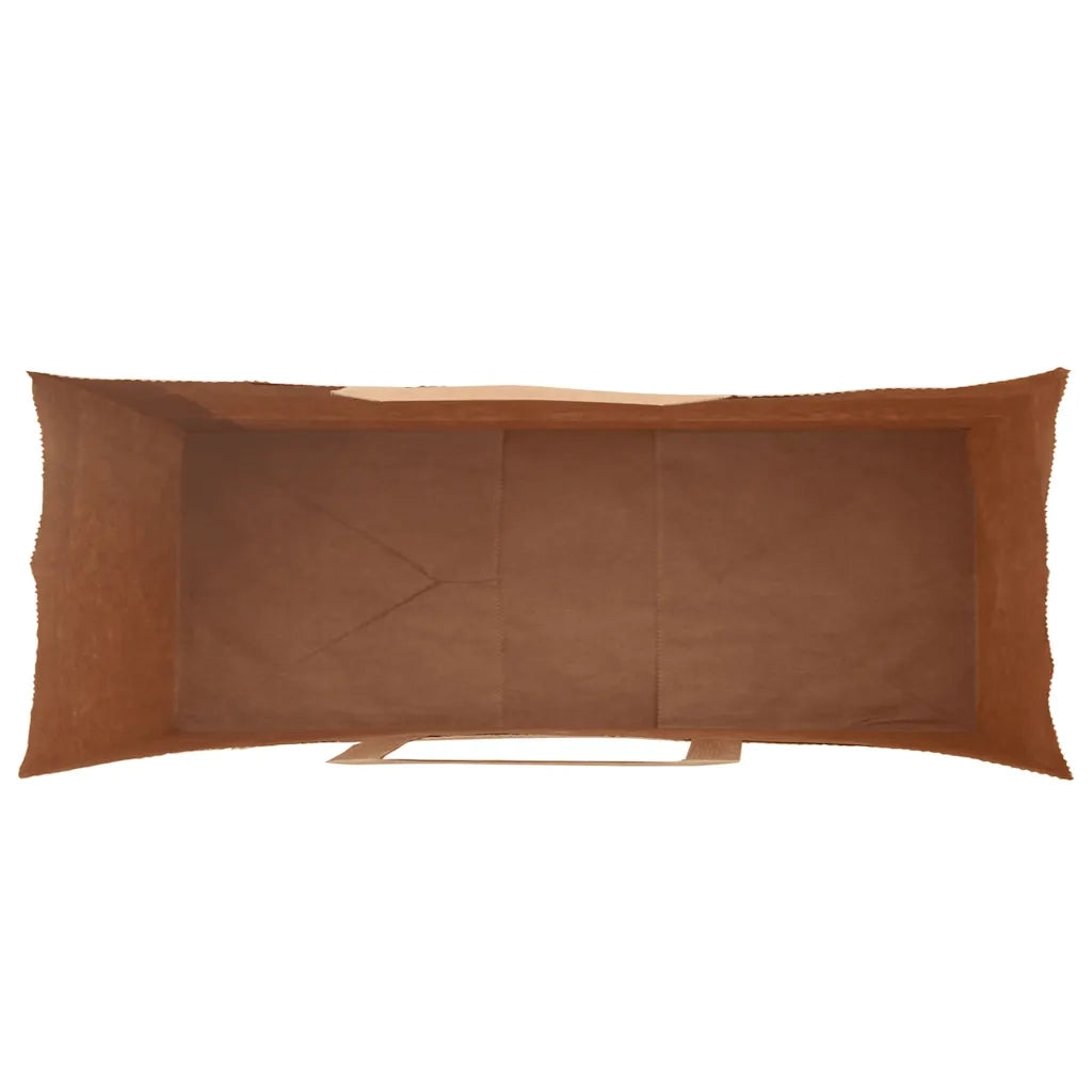 Sacchetti di Carta 250 pz con Manici Marrone 45x17x48 cm 4101821