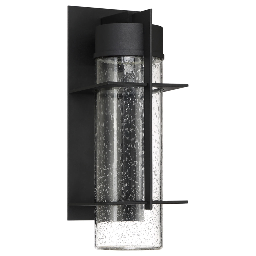 Applique esterna LED integrato 10W 3000K IP44 nera
