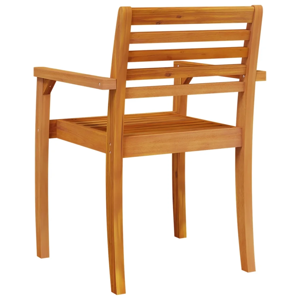 Sedie da Giardino 6 pz 59x55x85 cm Legno Massello di Acacia