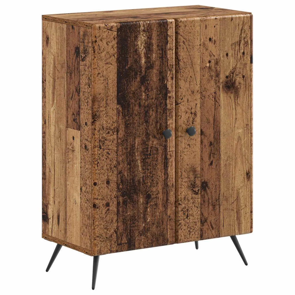 Mobiletto da Bagno BREDA Legno antico 59,5 x 31 x 80 cm 897503