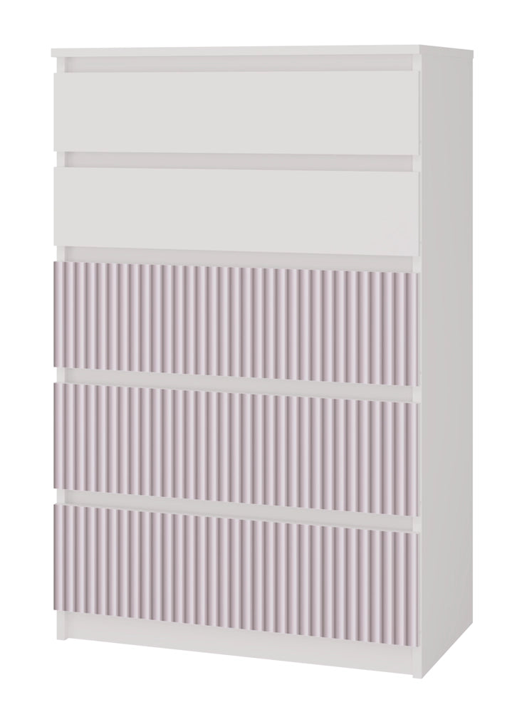 Cassettiera MALWA M5 ARTESO pink rosa per camera e soggiorno