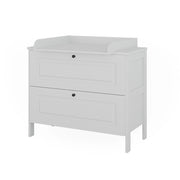 Vitalispa Fasciatoio Bianco 108 x 98 cm con 2 cassetti