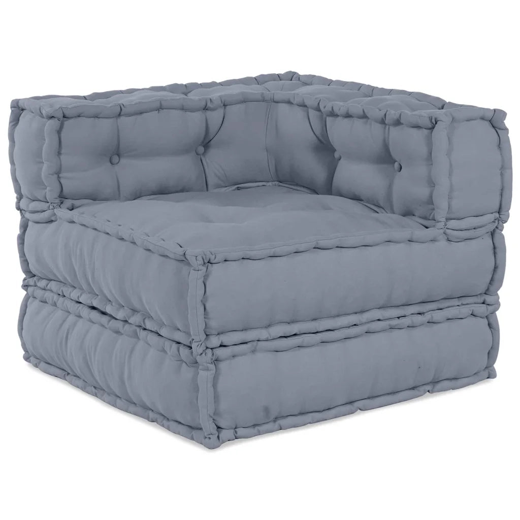 Unit¨¤ di Divano Modulare Grigio 70 x 70 x 56 cm Tessuto CFW4292517