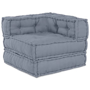 Unit¨¤ di Divano Modulare Grigio 70 x 70 x 56 cm Tessuto CFW4292517