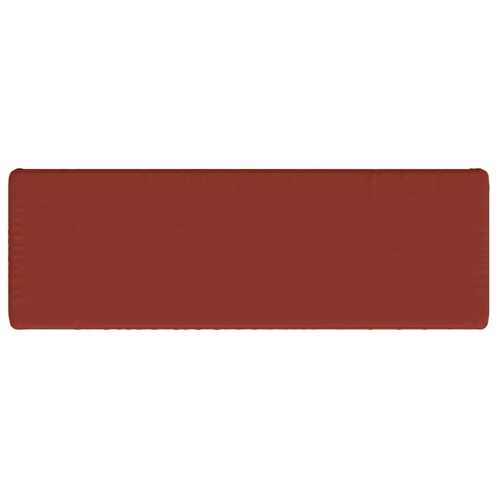 Cuscini per Panchina a 2 Pezzi VUGHT 2 pz 100% Poliestere Rosso 951997