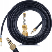 Tubo Alta Pressione 30m con Ugello a Molla in Ottone – Compatibile con Idropulitrici Lavor, Kanwod