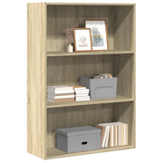 Libreria Rovere Sonoma 80x30x114 cm in Legno Multistrato 857933