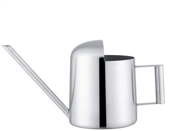 Giocatore di acqua in acciaio inossidabile - Pianta irrigazione - Design elegante - Argento - Materiale duraturo - Adatto per interni ed esterni - 300 ml