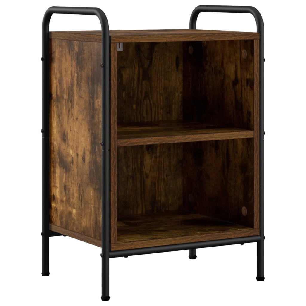 Armadio da Notte 2 pz Rovere Fumo 40 x 30 x 60 cm 8013511