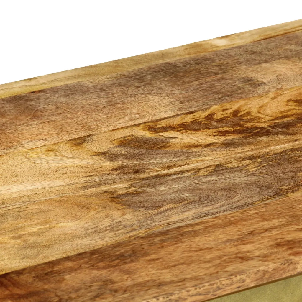 Tavolino da Salotto-Tavolino da soggiorno-Tavolo in Legno di Mango 90x50x40 cm
