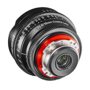 XEEN Cinema 16mm T2.6 PL obiettivo full frame MF Cine Video per alte risoluzioni con ruote dentate follow focus