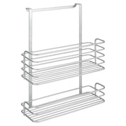 Cestello per Anta Bagno 2 piani Oasis Metaltex Agganciabile senza Fori
