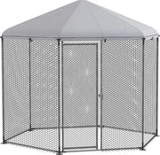 Recinzione a forma di zeshoek per galline da esterno - Spazio per 5-8 galline - Impermeabile e resistente ai raggi UV