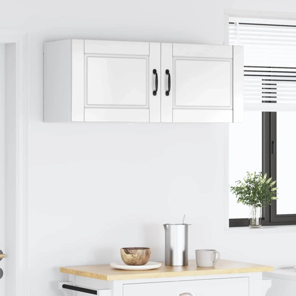 Pannello lavastoviglie 2 pcs Bianco Lucido 50 x 31 x 40 cm 885254