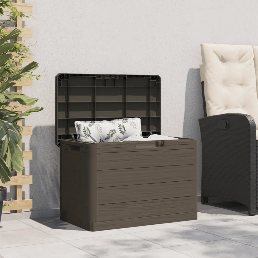 Contenitore Cuscini Marrone 77,5x44,5x53 cm in Polipropilene CFW7065868