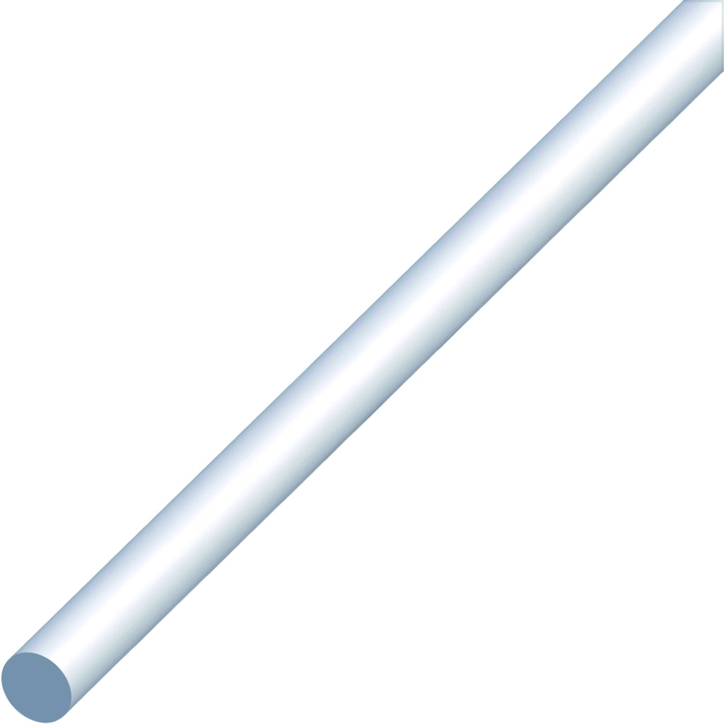 Alfer PROFILO BARRA TONDA ALLUMINIO Argento Satinato  Ø mm. 6 mt. 1 5.00 pz