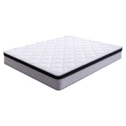 Materasso a Molle con Supporto Lombare Ergonomico Rigidità H3 140x200x25 cm; Bianco
