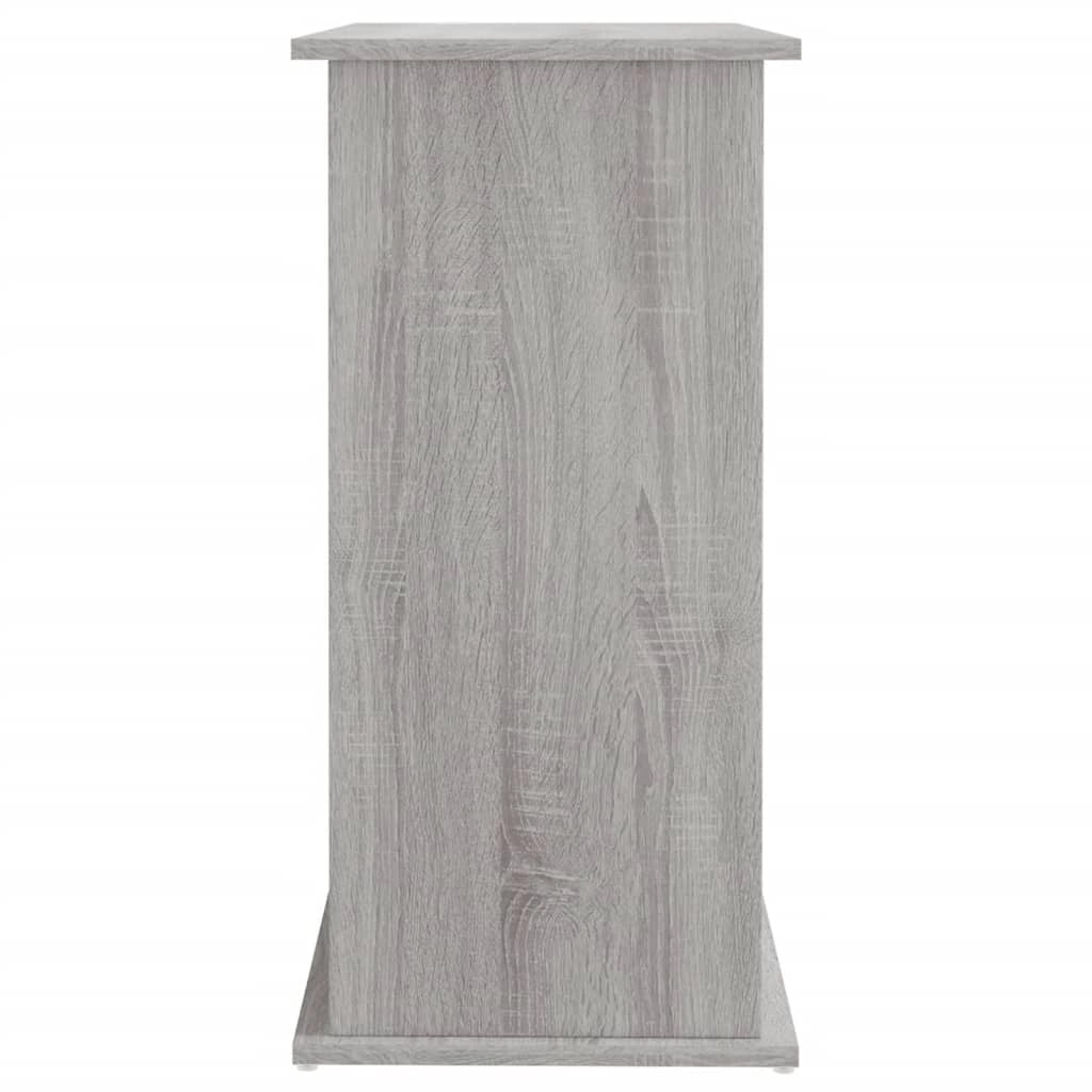Supporto base per mobiletto acquario mobili Sonoma 81 x 36 x 73 cm legno ingegnerizzato grigio 02_0045094