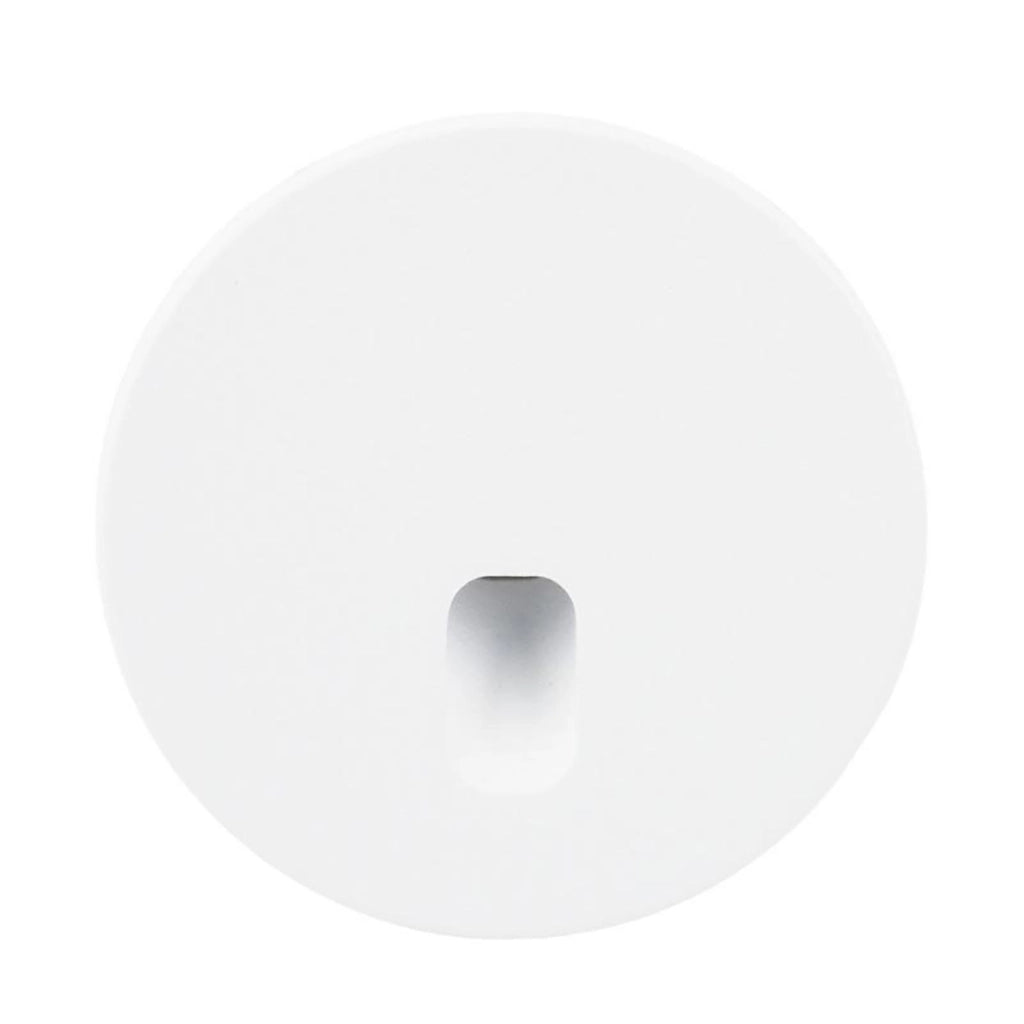 Faretto segnapassi LED incasso 4W 3000K dimmerabile luce per interni scale gradini ingresso Tondo Bianco 230V