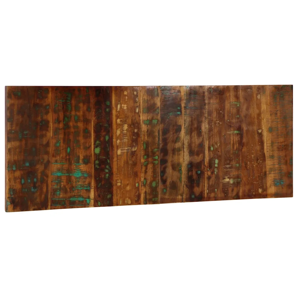 Testiera Multicolore 140 cm in Legno Massello Recupero
