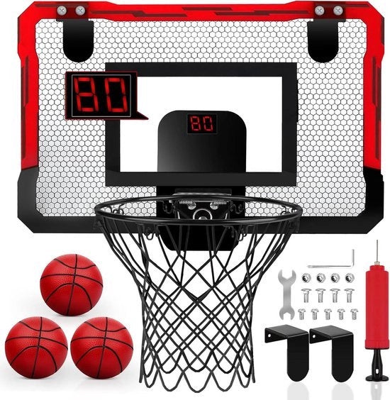 Cesto da basket per bambini con valutazione automatica - Regalo di giocattoli per ragazzi e ragazze - Interno e esterno
