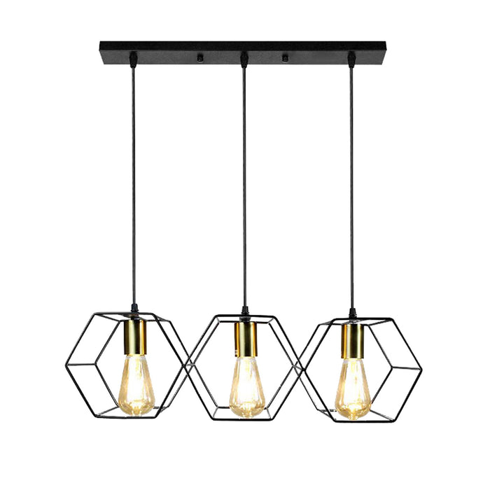 Lampada APP1132-3CP Black Gold