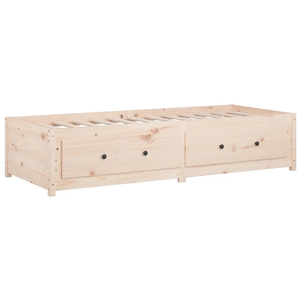 Dormeuse 90x200 cm in Legno Massello di Pino