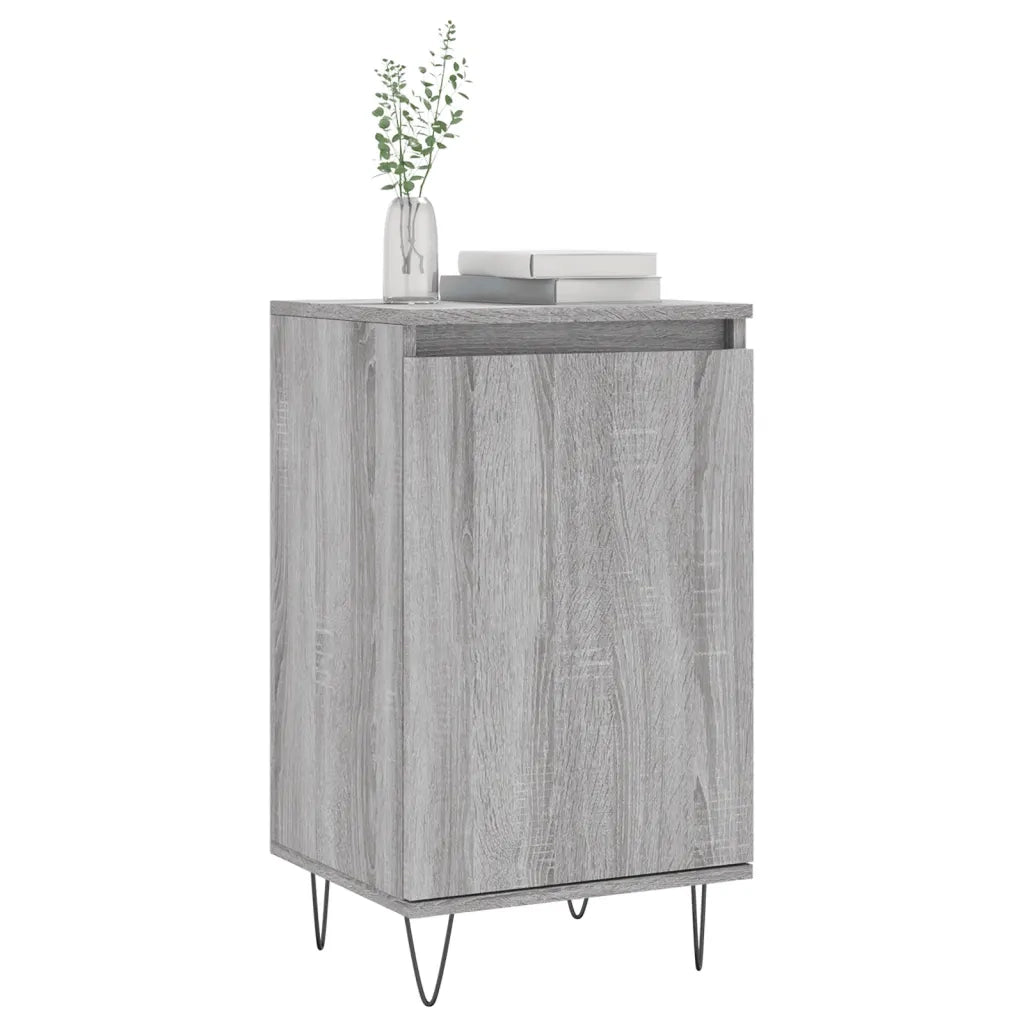 Credenze 2 pz | Madia | Buffet da pranzo | Armadio da pranzo Grigio Sonoma 40x35x70 cm in Legno Multistrato