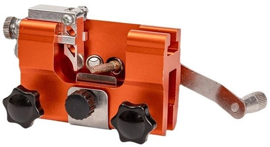 Slijpmal portatile per catene a sega, con manubrio, adatto per catene a sega da 8-22 pollici.