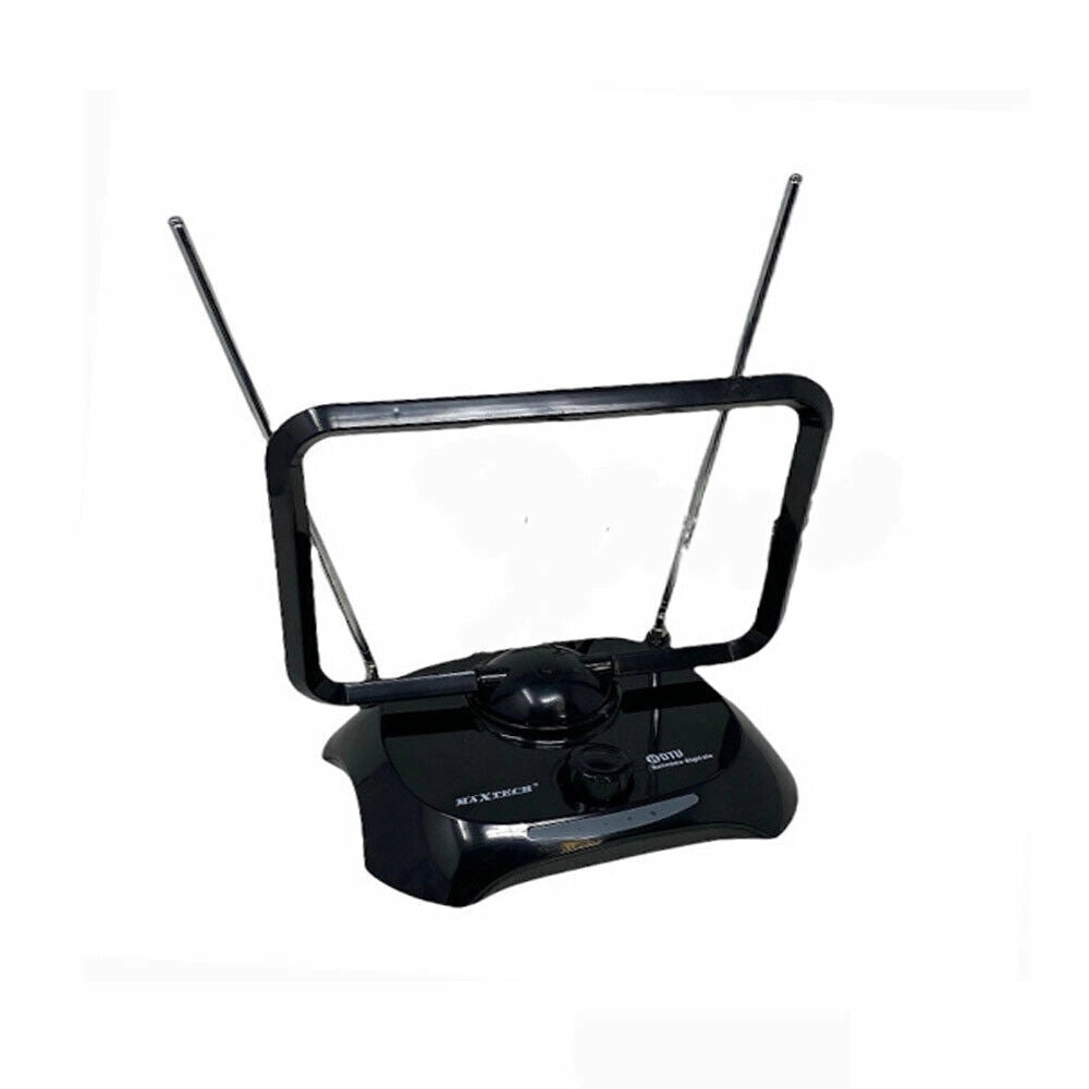 Trade Shop - Antenna Digitale Interna Amplificazione Segnale 4k Ultra Hd Dvb-t T2 Uhf Vhf Lt-c007 -