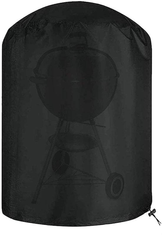 Abitazione barbecue resistentente al tempo - impermeabile all'aria, UV e acqua - nero