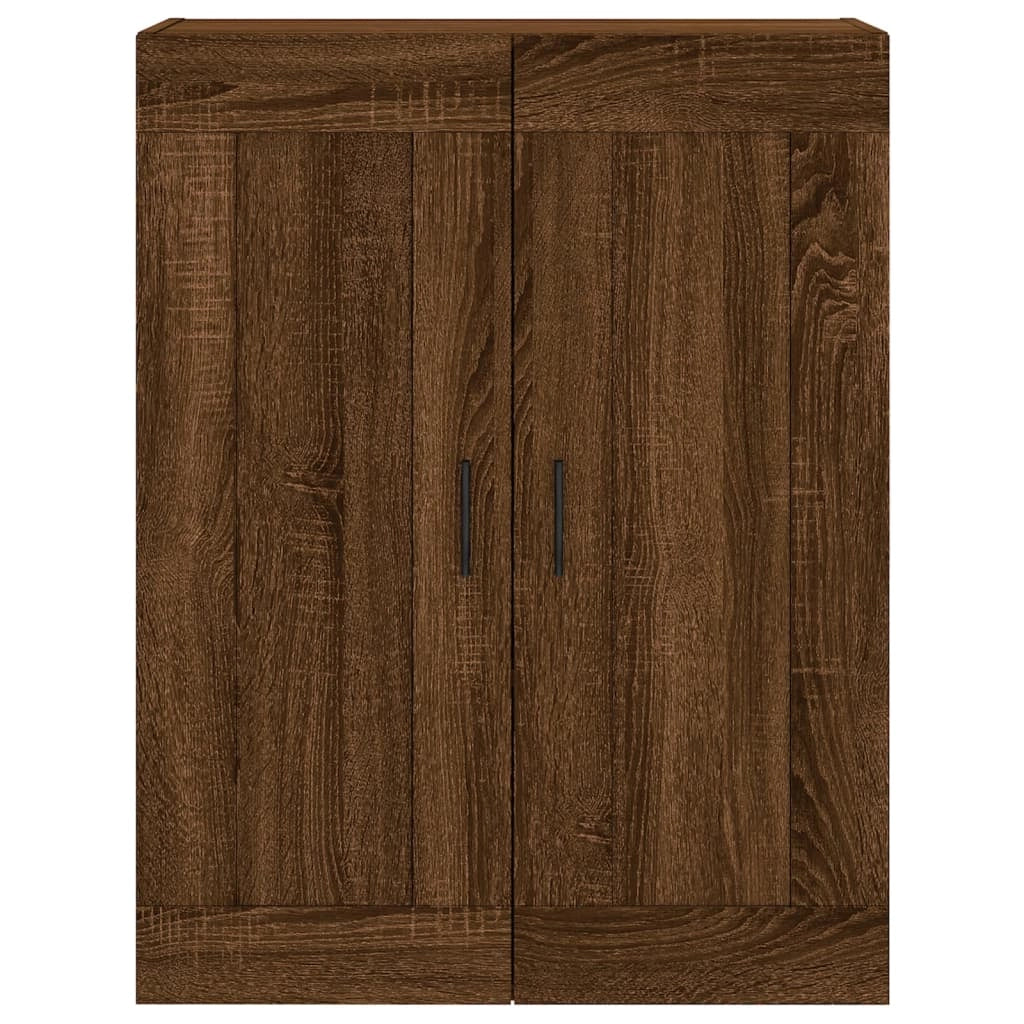 Set di 2 pensili moderni 69,5 x 34 x 90 cm pratici per riporre oggetti stile elegante legno composito marrone 02_0055490