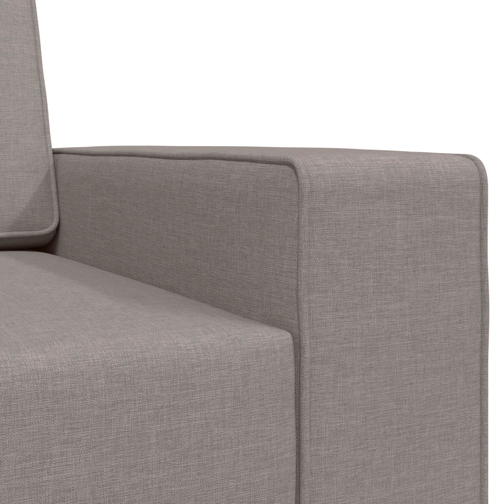 Divano Letto 2-in-1 Tortora 245x150x60.5 cm Tessuto