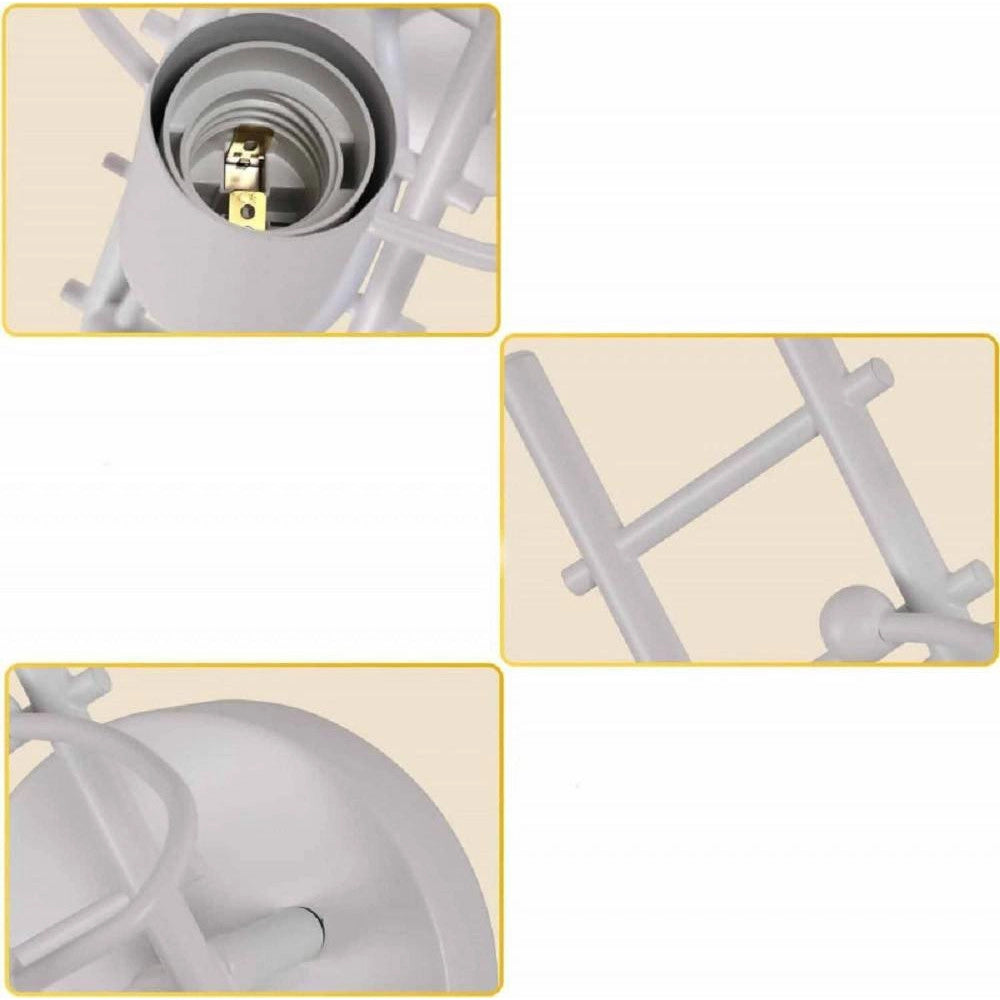 Trade Shop - Applique Da Parete Decorativo Forma Omino Sulla Scala In Metallo Attacco E27 Aq49 -