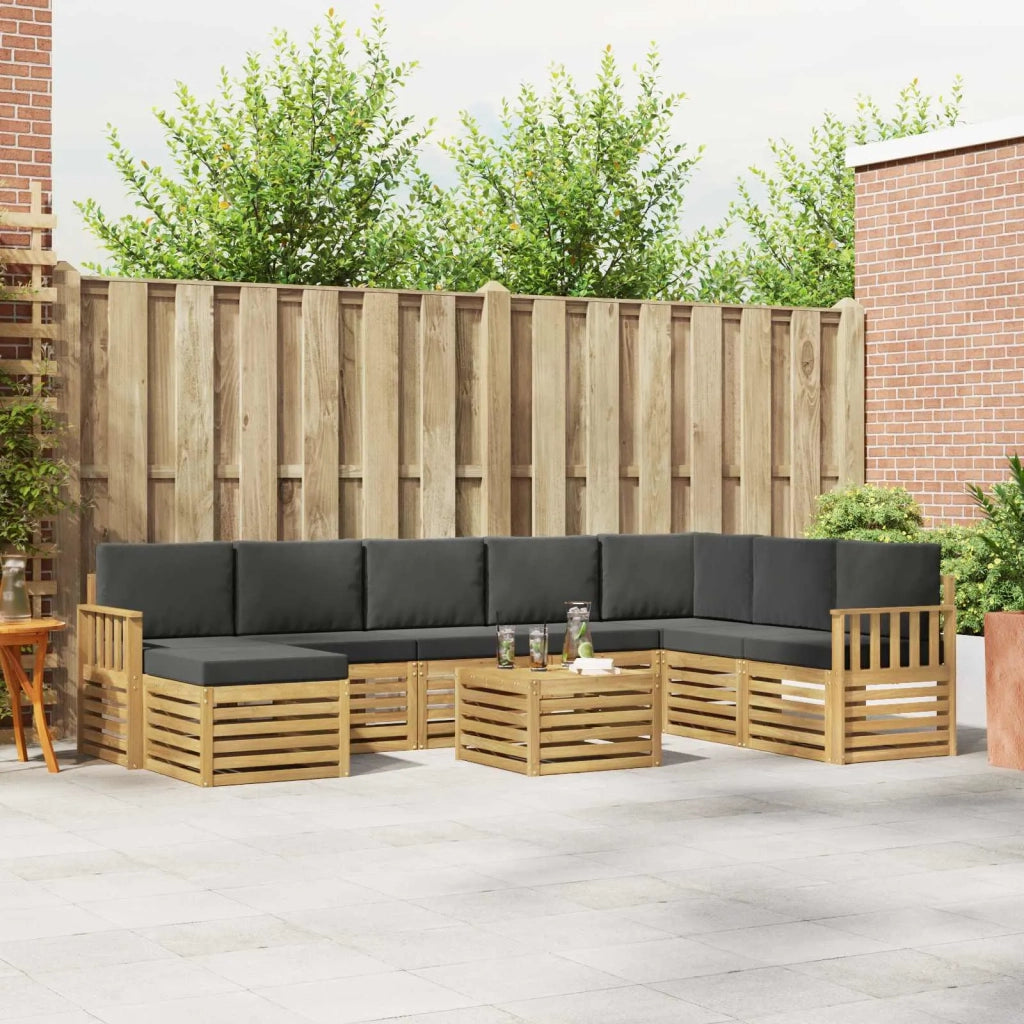 Set divani Legno di Acacia Massello 3392347