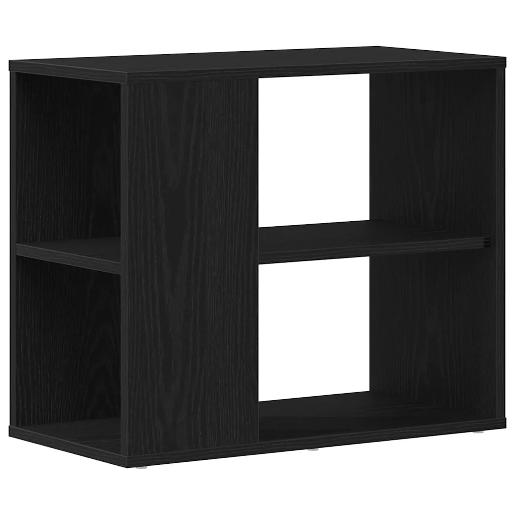 Credenza Rovere Nero 60 x 30 x 50 cm Legno multistrato 862606
