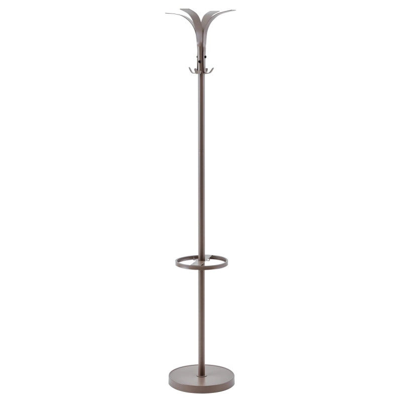 Appendiabiti Watson In Metallo Tortora Dimensione 32x36x173cm
