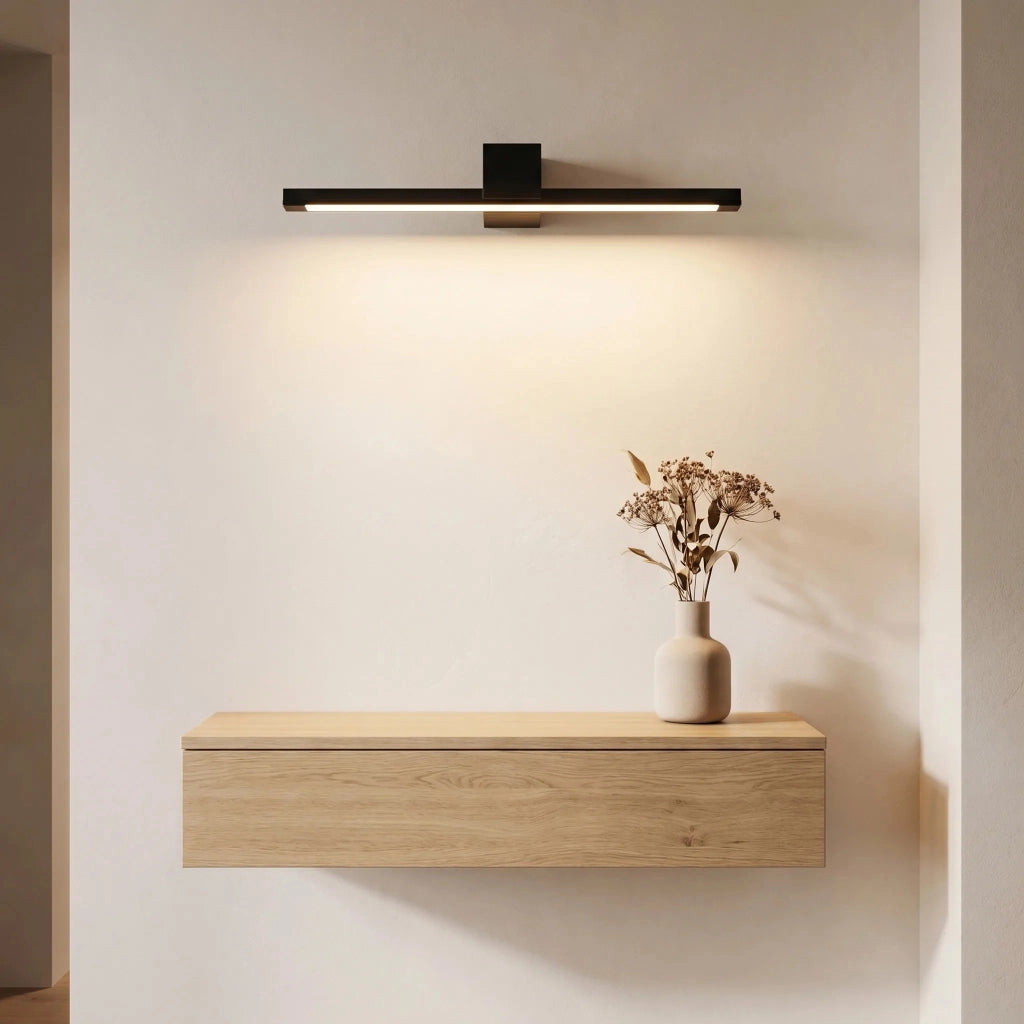 Applique Da Bagno Led Swe050-1w 60 Cm Black