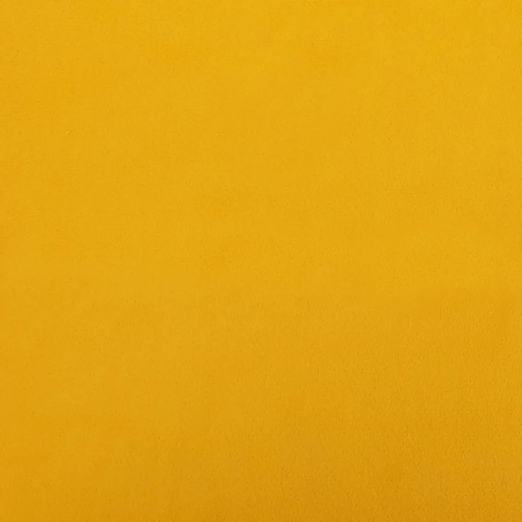 Sedie da Pranzo 2 pz Giallo in Velluto