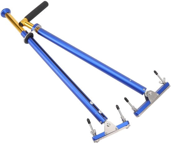 Sistema di Regolazione di Lunghezza a Mano - Regolazione Automatica del Veicolo - Materiale Aluminium Lega/Raccordo Inox - Pedale per Disabili - Pedale di Freno/Acceleratore - Utilizzo Duraturo - Regolazione a Mano