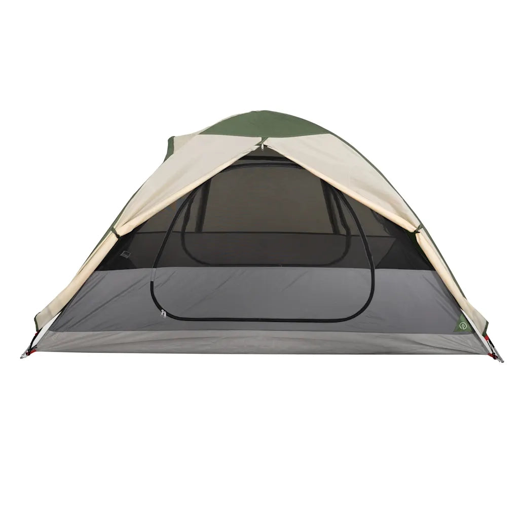 Tenda da Campeggio a Cupola per 2 Persone Verde Impermeabile 94323